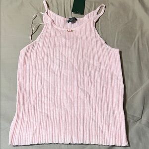 Wild Fable Light Pink Ribbed Tank Top